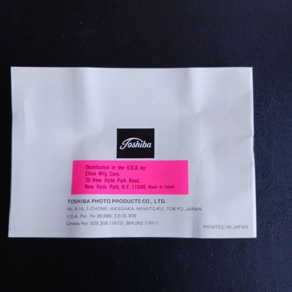 Toshiba Electronic Flash ES-25L With Manual and Original Box Untested - Picture 11 of 11